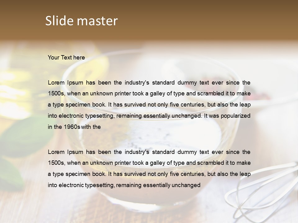 Supply House Cool PowerPoint Template