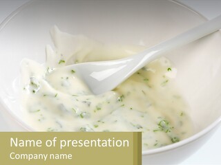 Cold Remote White PowerPoint Template