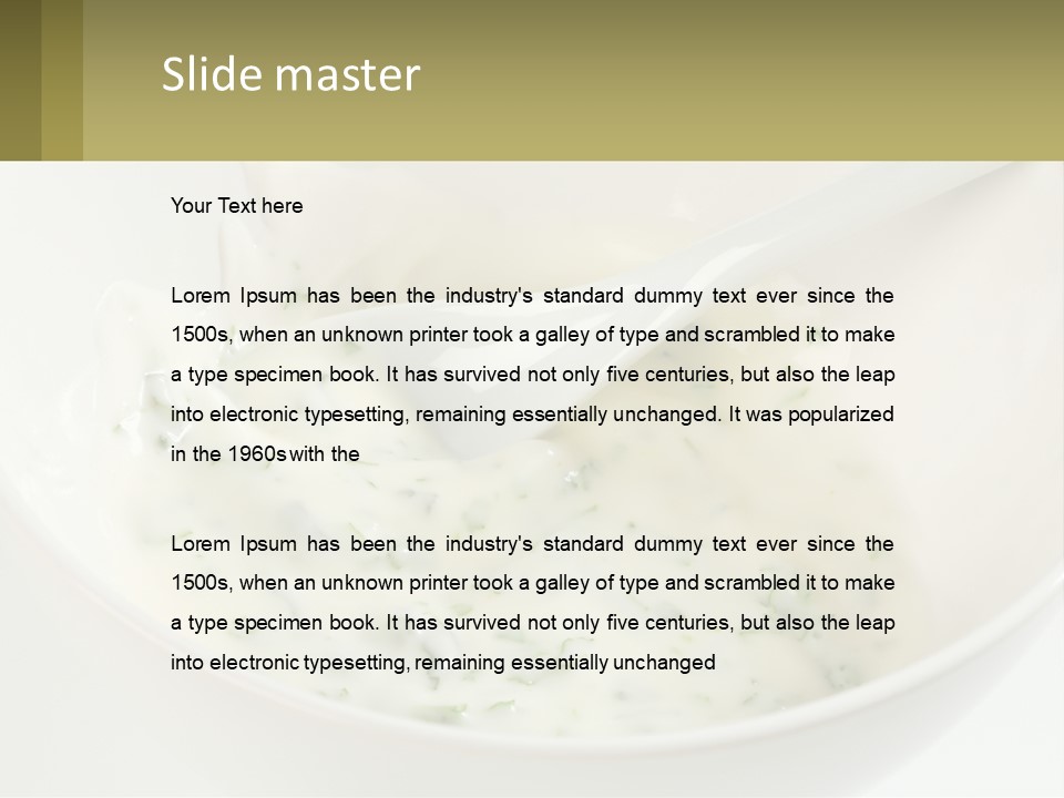 Cold Remote White PowerPoint Template