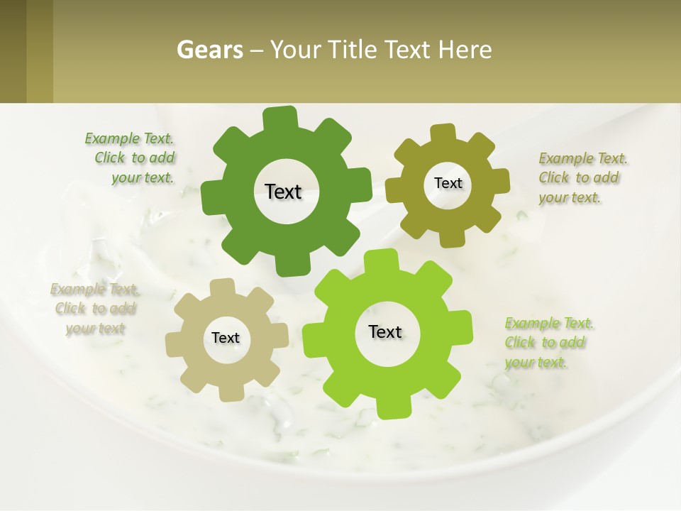 Cold Remote White PowerPoint Template