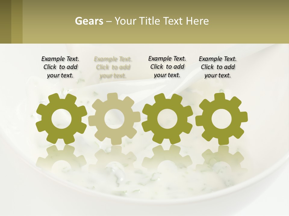 Cold Remote White PowerPoint Template