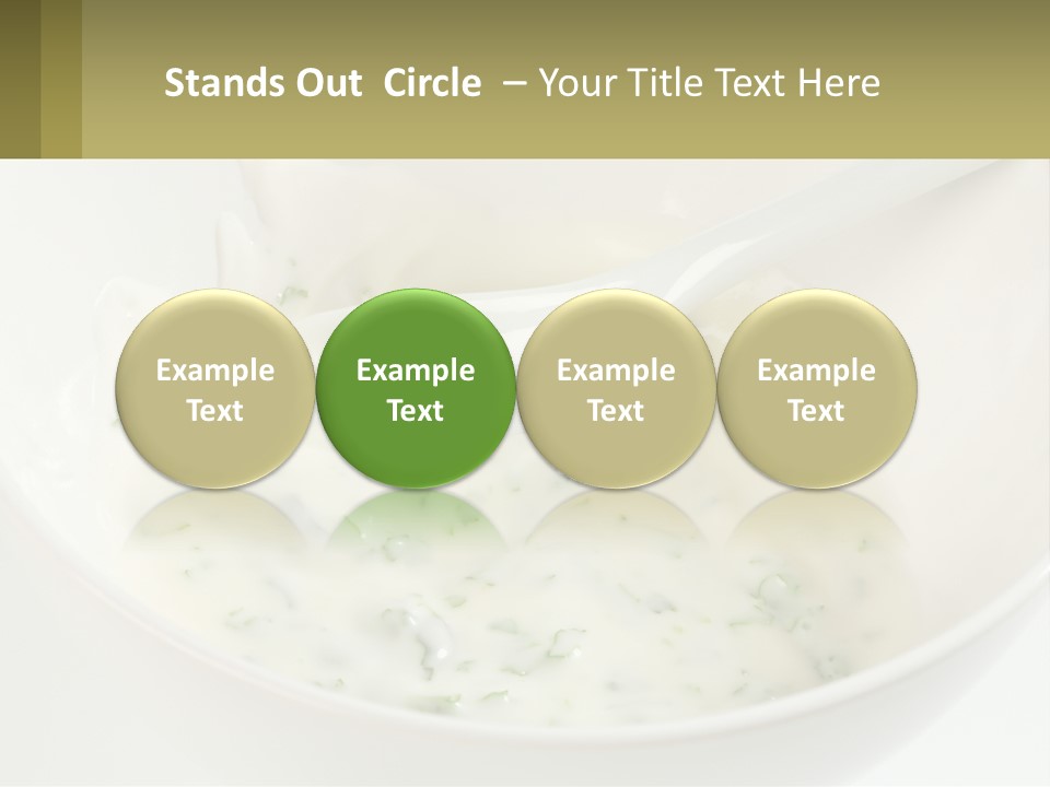 Cold Remote White PowerPoint Template