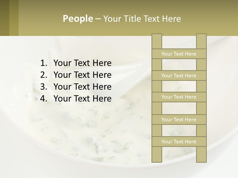 Cold Remote White PowerPoint Template
