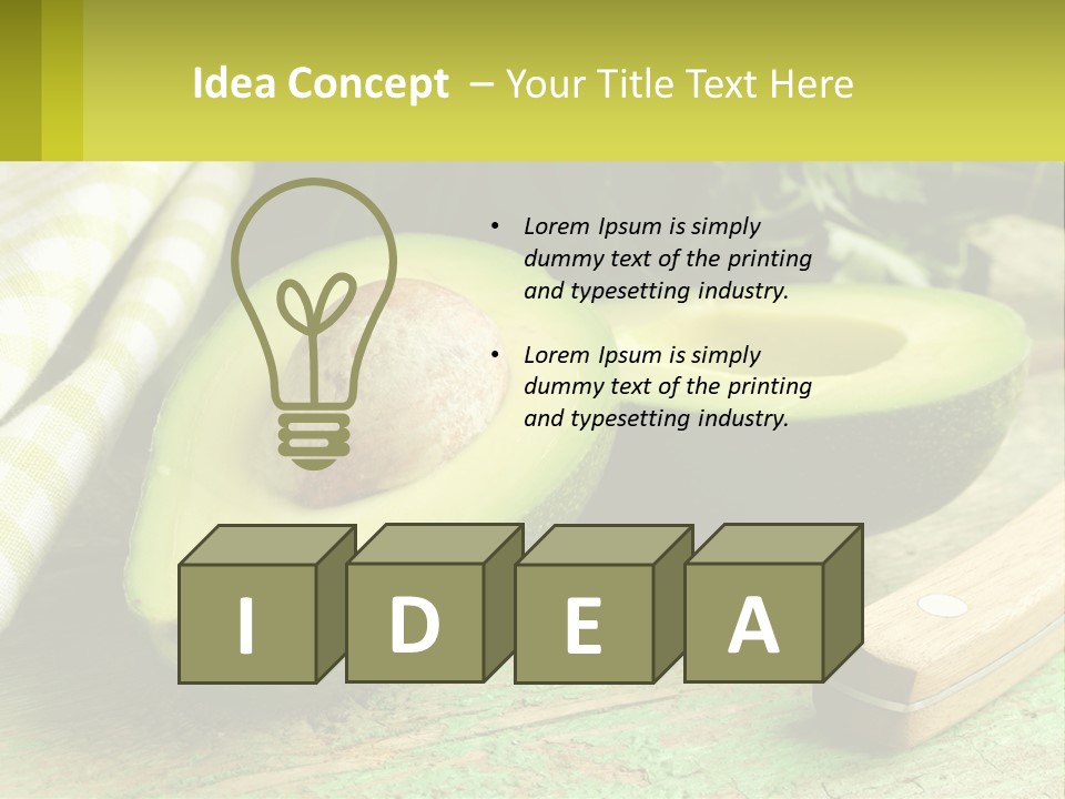 Temperature Cooling Switch PowerPoint Template