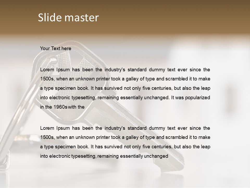 Heat Conditioner Air PowerPoint Template