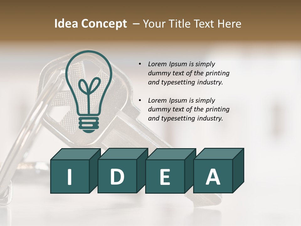 Heat Conditioner Air PowerPoint Template