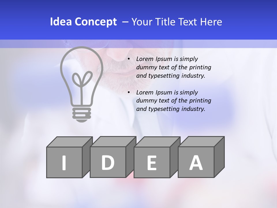 Electricity Air Temperature PowerPoint Template