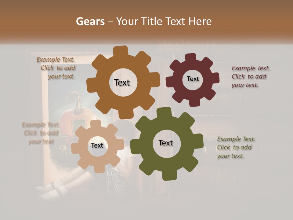 Part Ventilation Power PowerPoint Template