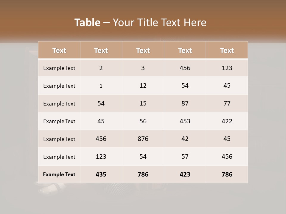 Part Ventilation Power PowerPoint Template