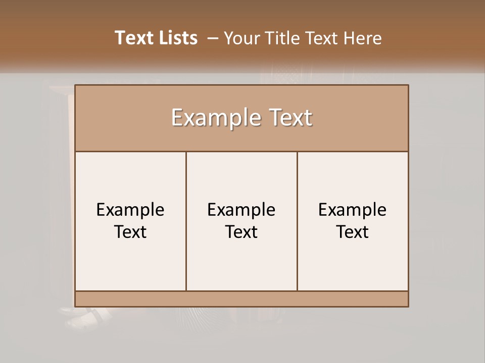 Part Ventilation Power PowerPoint Template