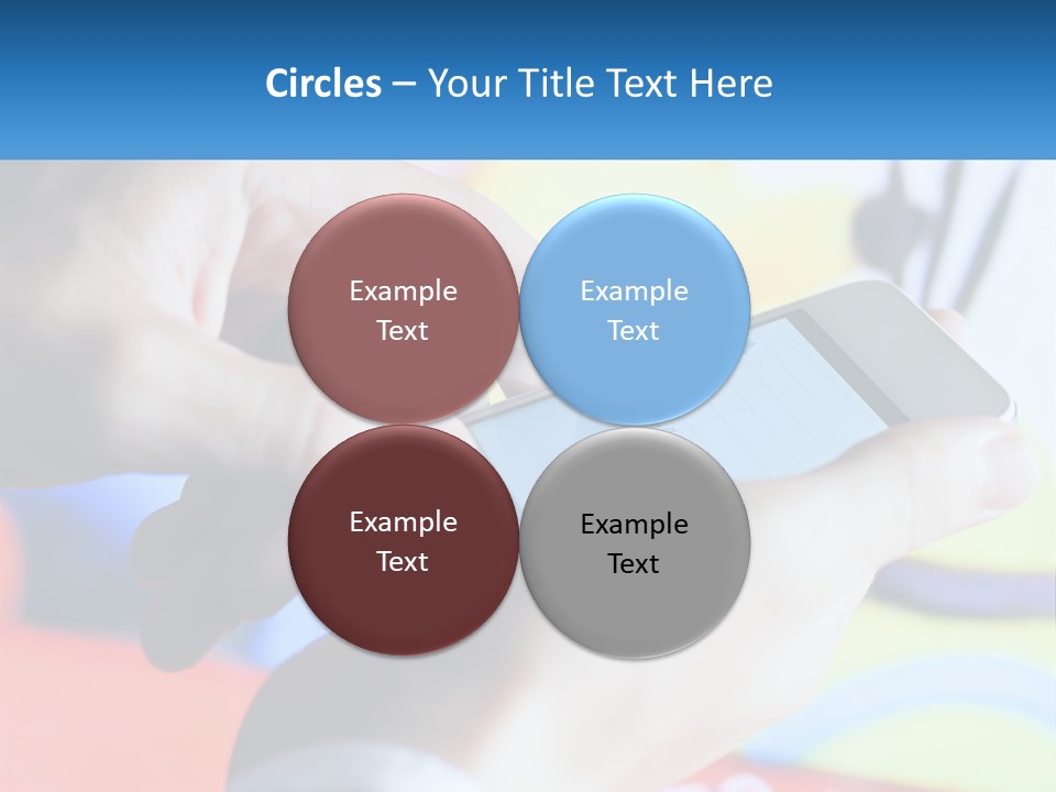 White Air Cool PowerPoint Template