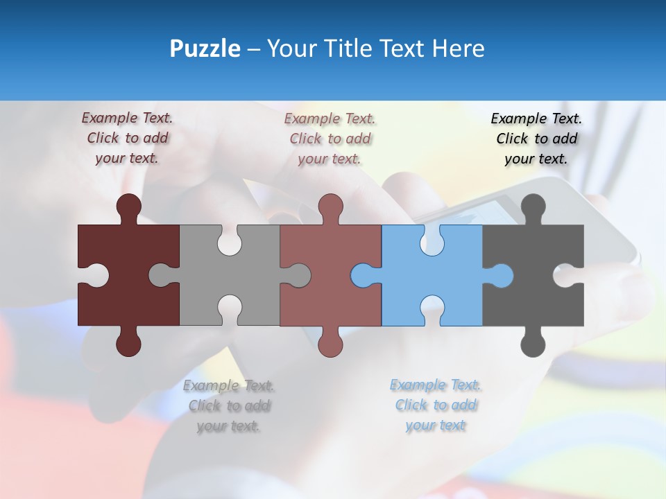 White Air Cool PowerPoint Template