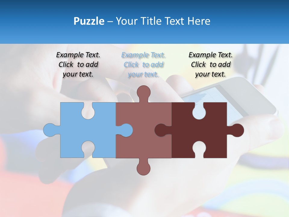 White Air Cool PowerPoint Template