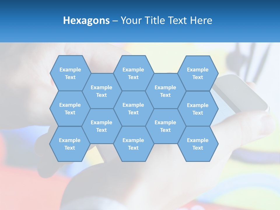 White Air Cool PowerPoint Template