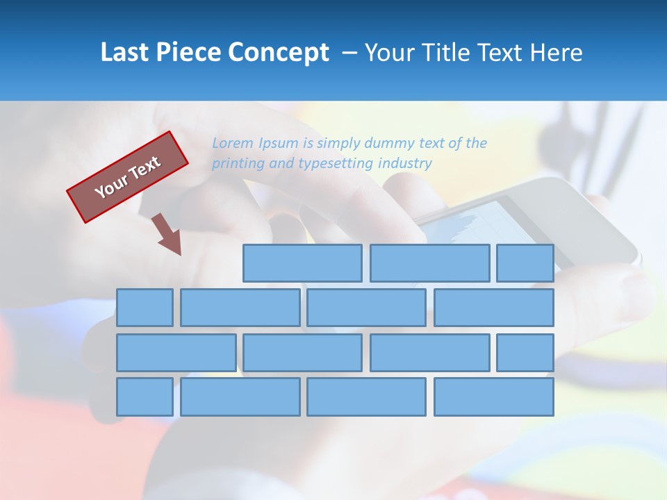 White Air Cool PowerPoint Template