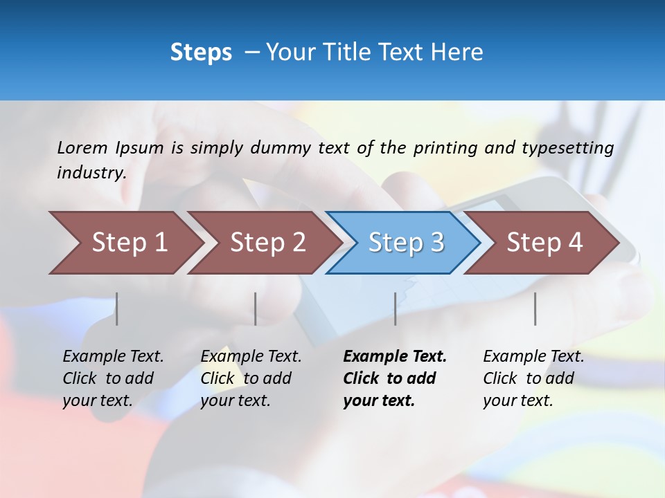 White Air Cool PowerPoint Template