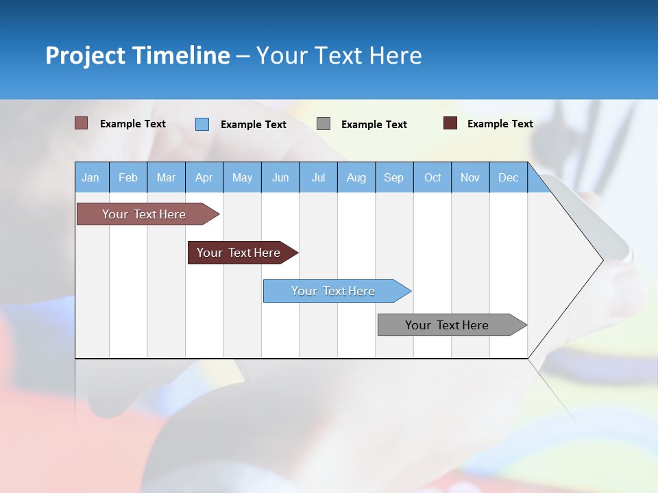White Air Cool PowerPoint Template