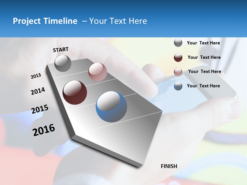 White Air Cool PowerPoint Template