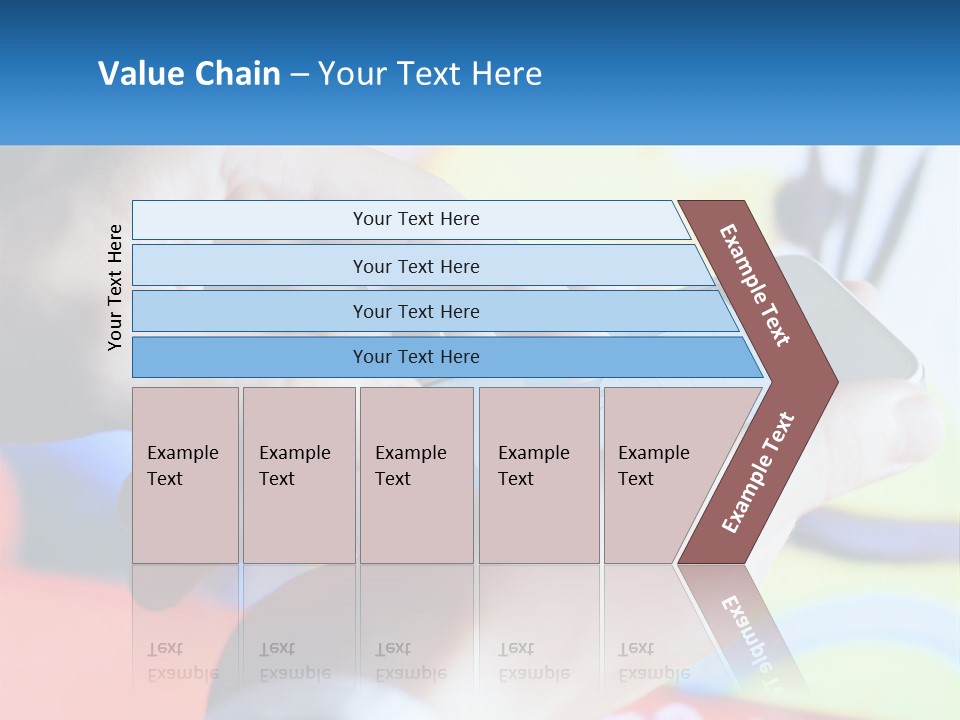 White Air Cool PowerPoint Template