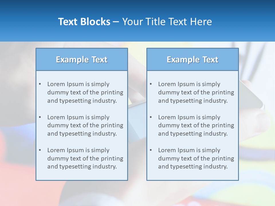 White Air Cool PowerPoint Template