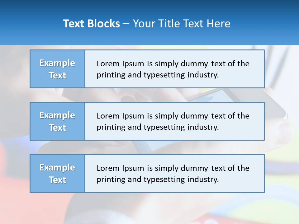 White Air Cool PowerPoint Template