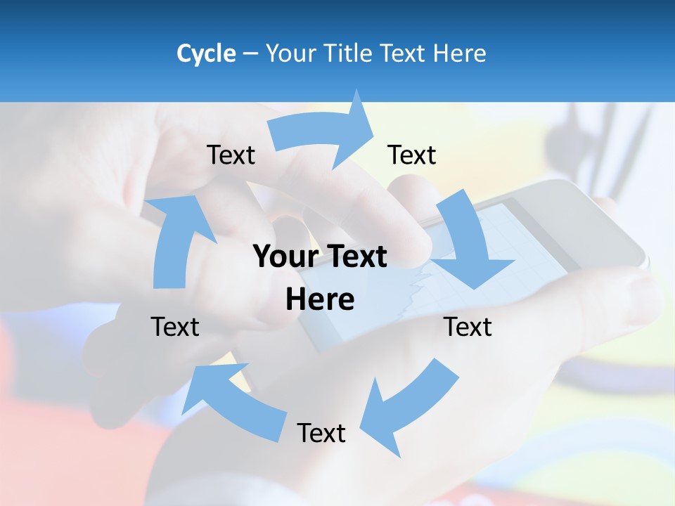 White Air Cool PowerPoint Template