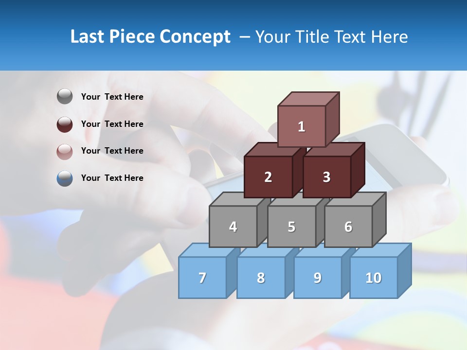 White Air Cool PowerPoint Template