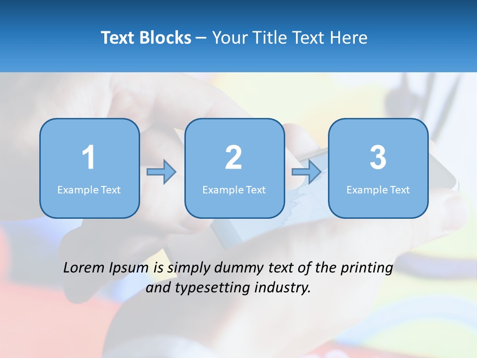 White Air Cool PowerPoint Template