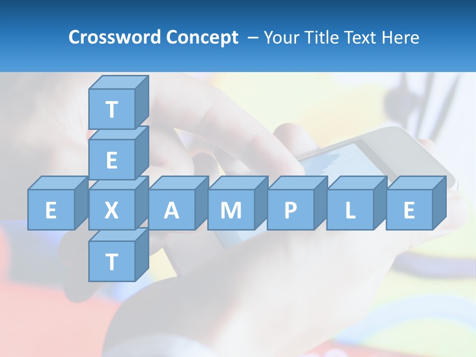 White Air Cool PowerPoint Template