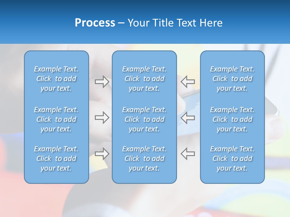 White Air Cool PowerPoint Template