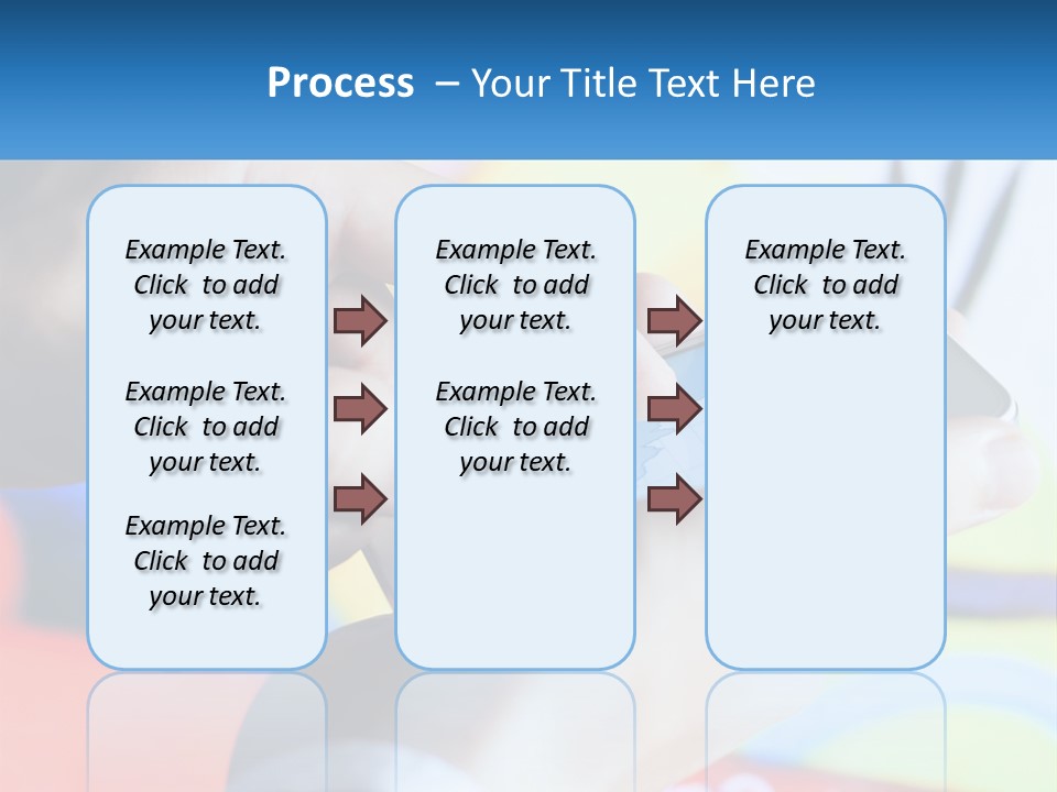 White Air Cool PowerPoint Template