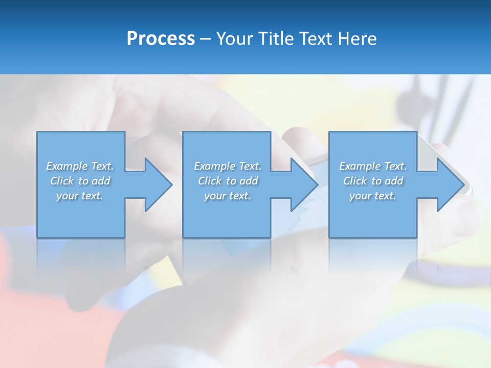 White Air Cool PowerPoint Template