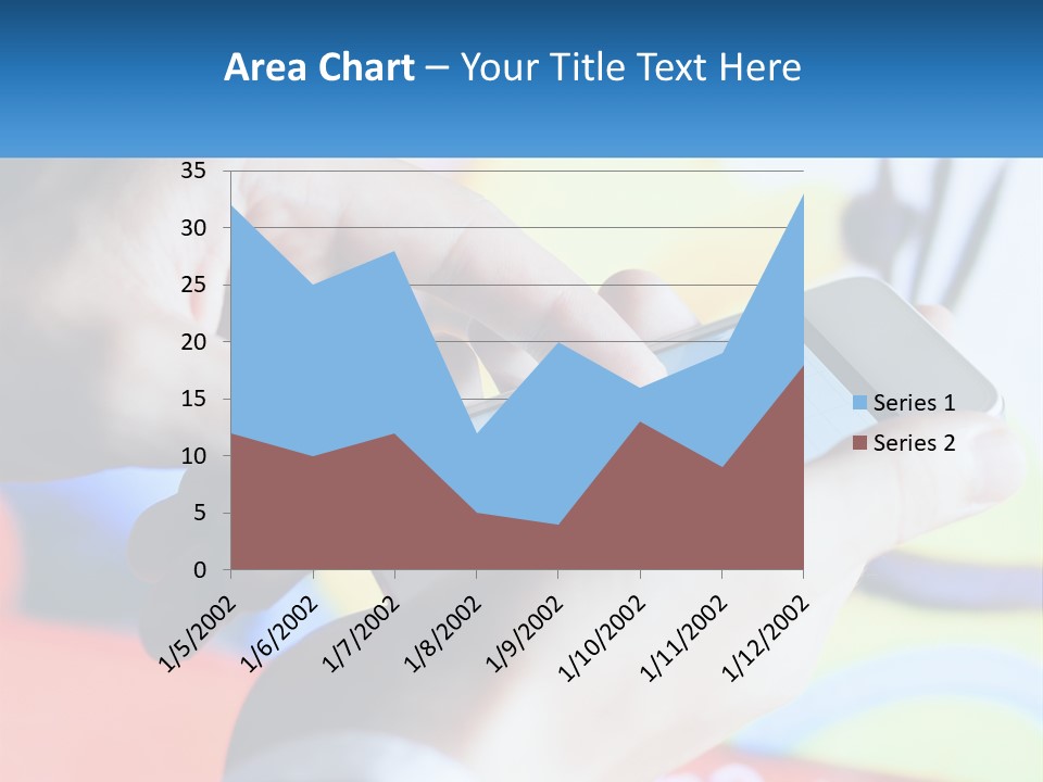 White Air Cool PowerPoint Template