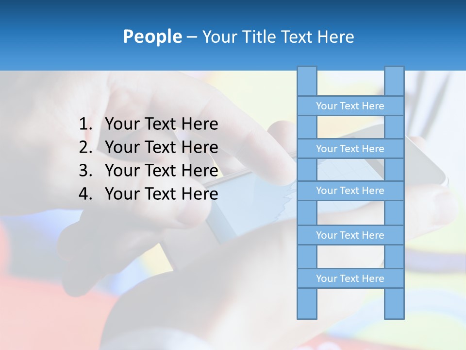 White Air Cool PowerPoint Template