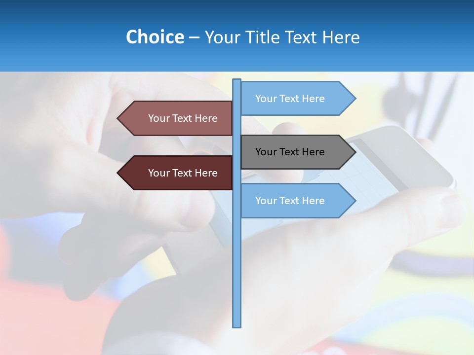 White Air Cool PowerPoint Template