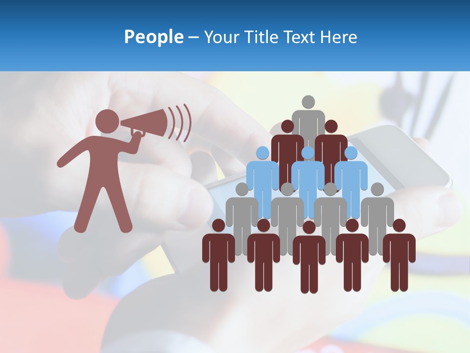 White Air Cool PowerPoint Template