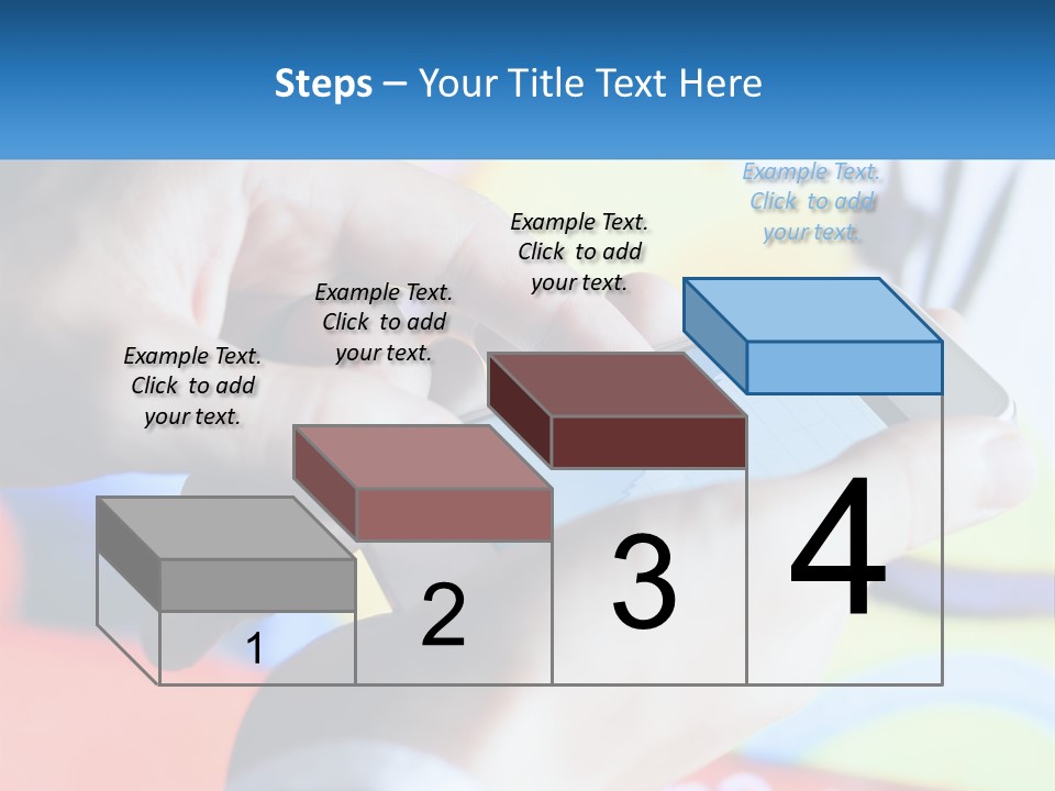White Air Cool PowerPoint Template
