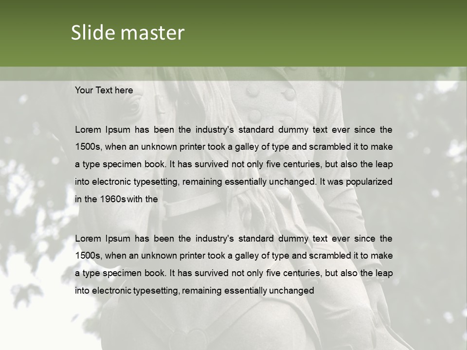 Unit Power Supply PowerPoint Template