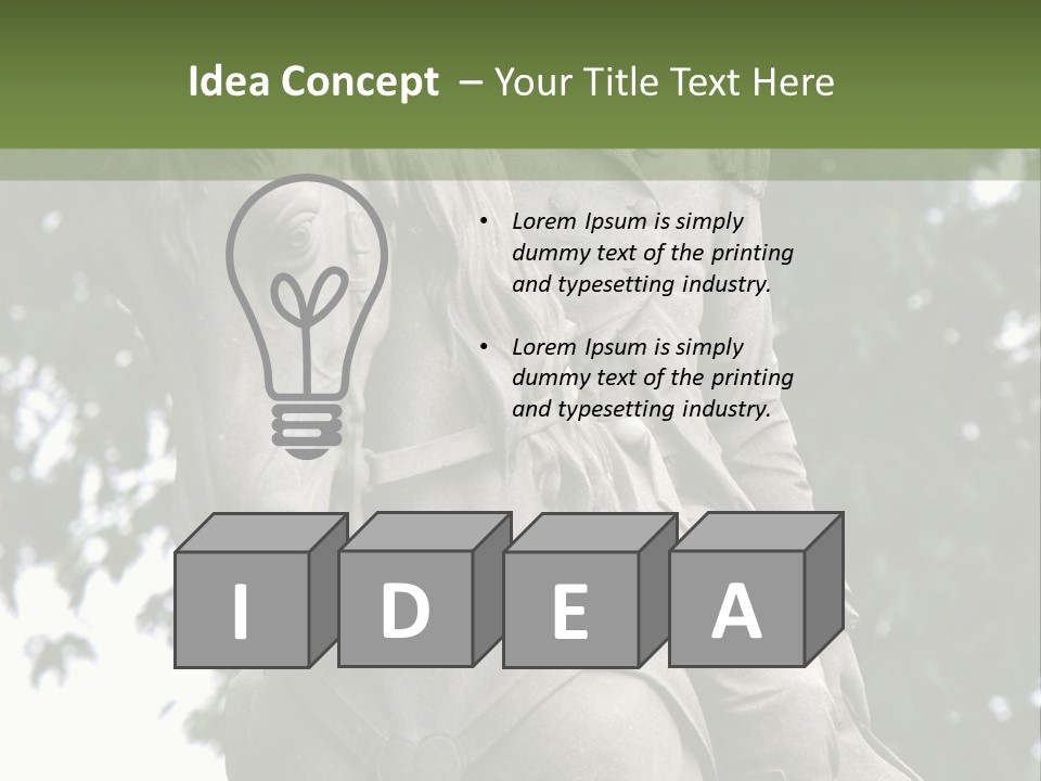 Unit Power Supply PowerPoint Template