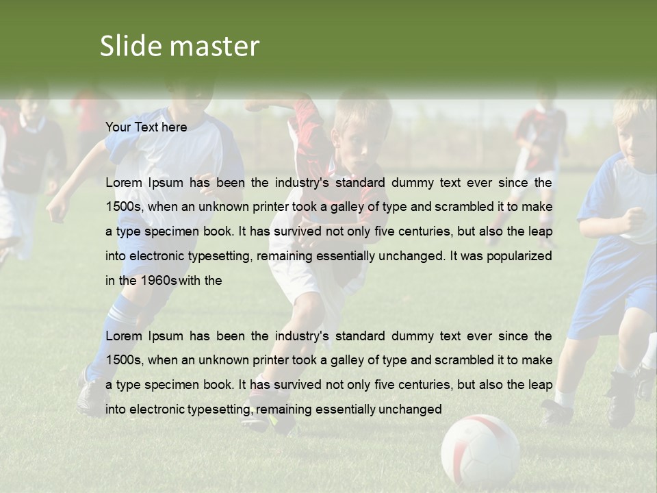 Ventilation System Cooling PowerPoint Template