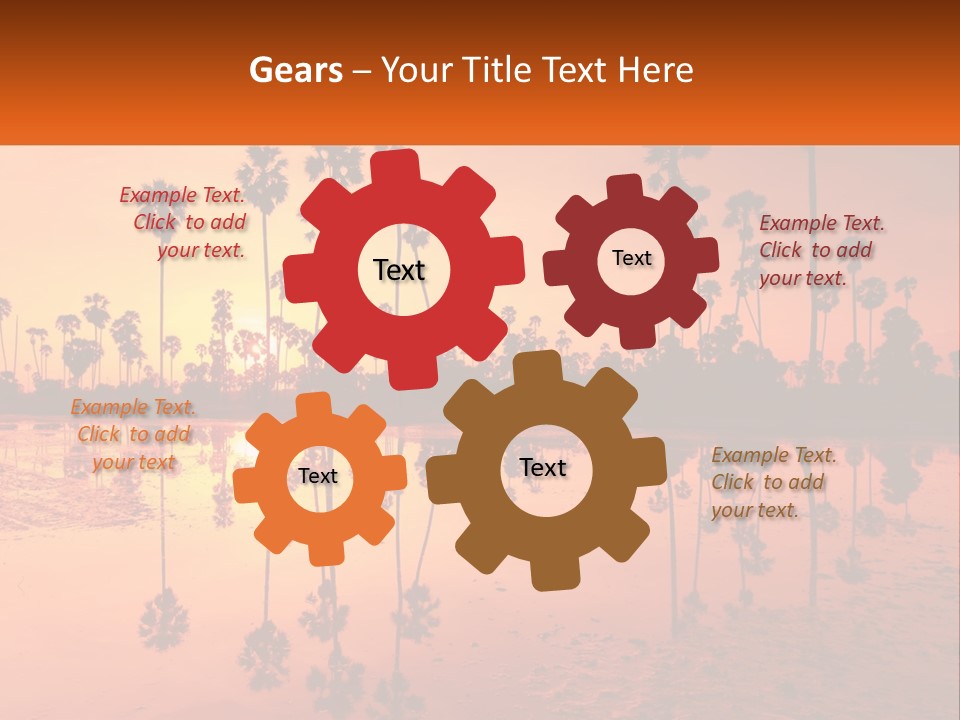 Remote Climate Cooling PowerPoint Template