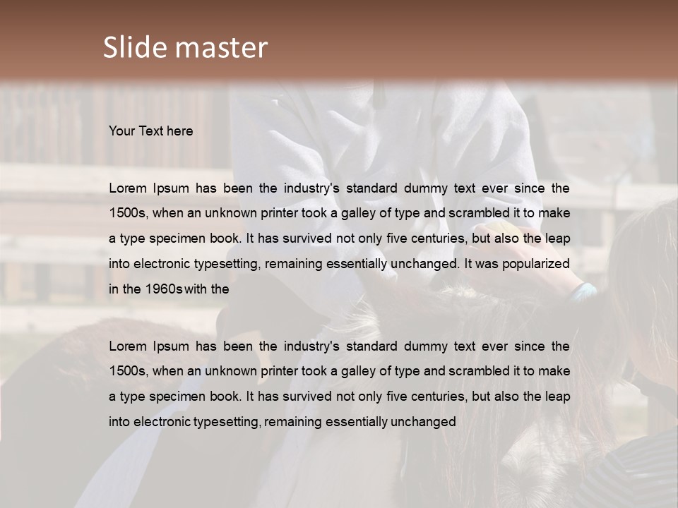 Electric Ventilation Cooling PowerPoint Template