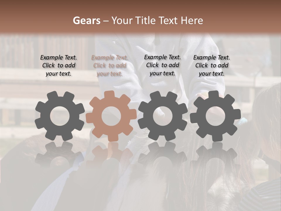 Electric Ventilation Cooling PowerPoint Template