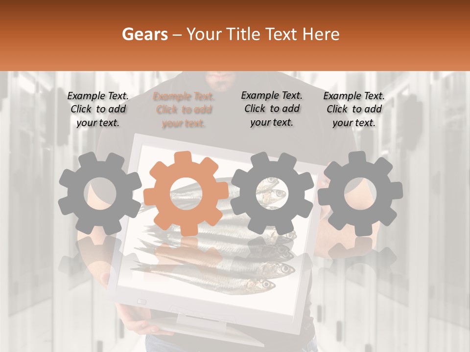 Switch Technology Heat PowerPoint Template