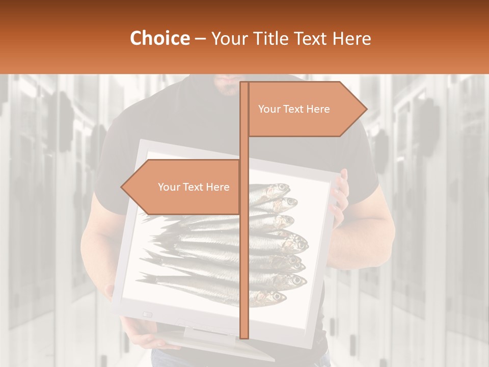 Switch Technology Heat PowerPoint Template