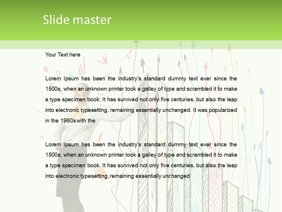 Technology Remote Part PowerPoint Template