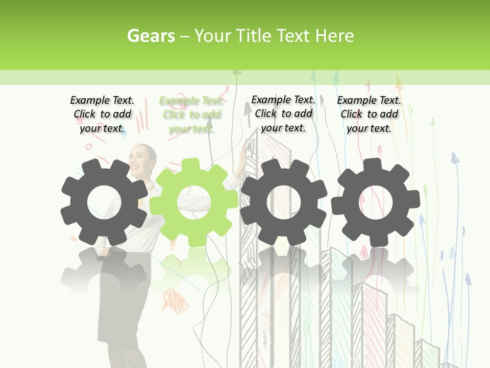 Technology Remote Part PowerPoint Template