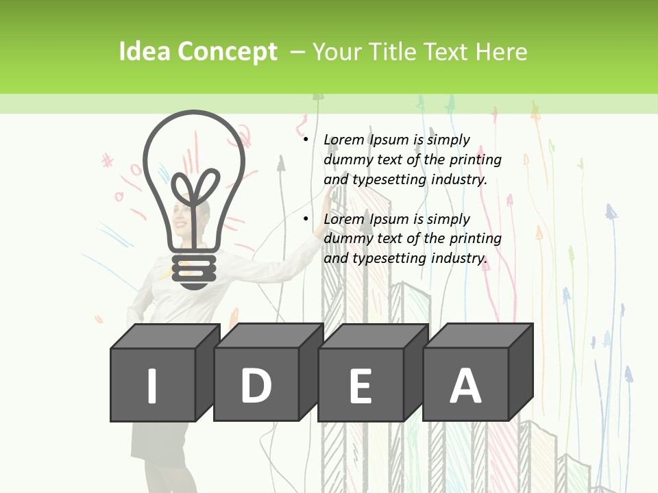 Technology Remote Part PowerPoint Template