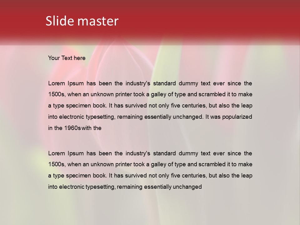 Supply Part Air PowerPoint Template