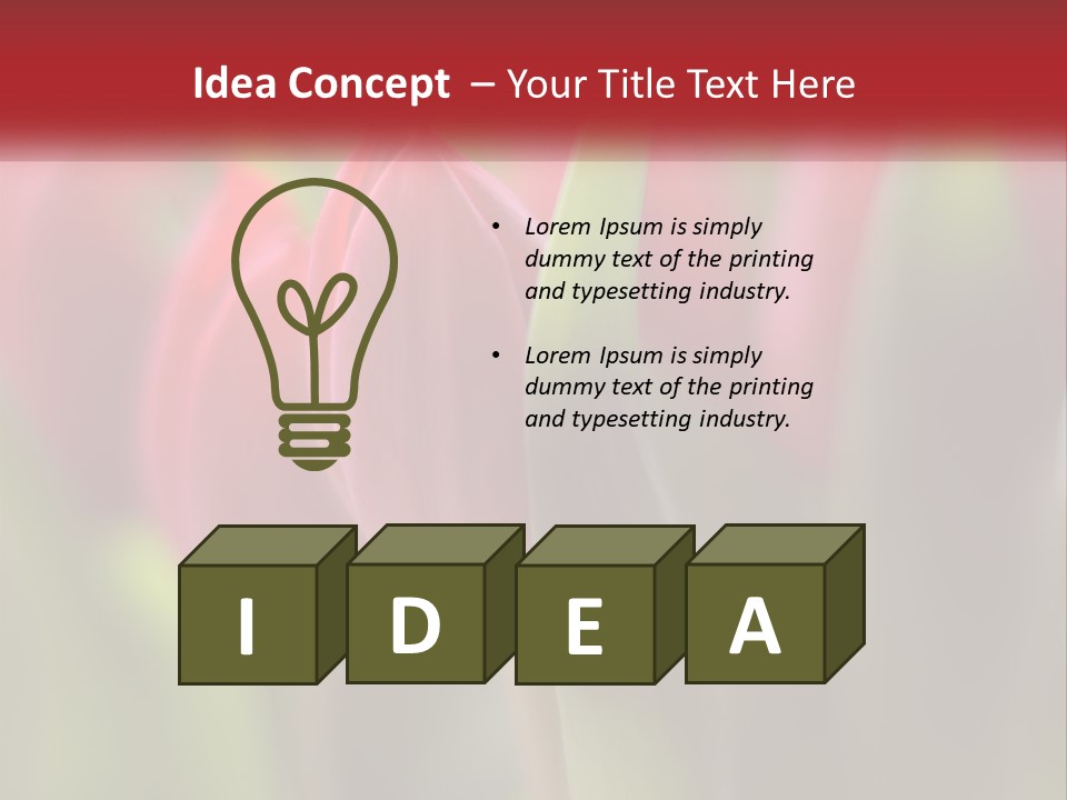 Supply Part Air PowerPoint Template